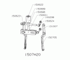 CONJUNTO HIDRÁULICO DE INTERIORES PARTE MECÁNICA FORZA SERIE 1500H